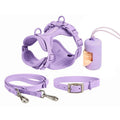 4-teiliges Hundegeschirr Set – Verstellbar, wasserdicht & leicht zu reinigen mit Kotbeutelhalter