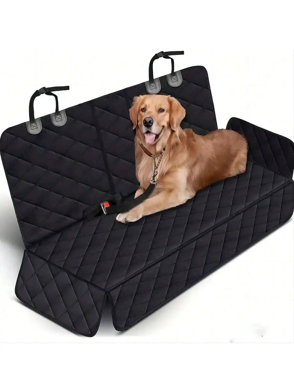 Autositzschutz für Hunde – Wasserdichte Rückbank-Schondecke mit Armlehnen-Aussparung