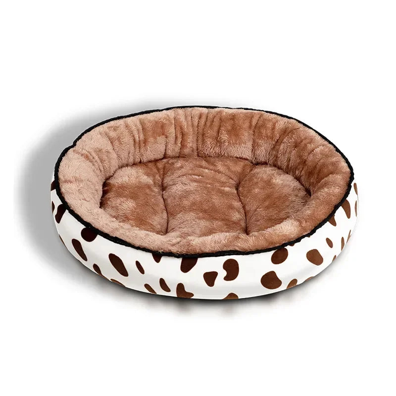 Rundes Hundebett – Weiches & warmes Hundekissen für kleine, mittlere & große Hunde