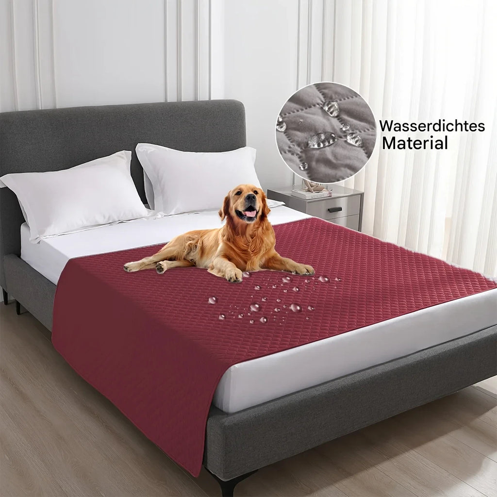 Auslaufsichere & rutschfeste Hundedecke – Sofaschutz, Bettauflage & Autoschutz für Hunde & Katzen