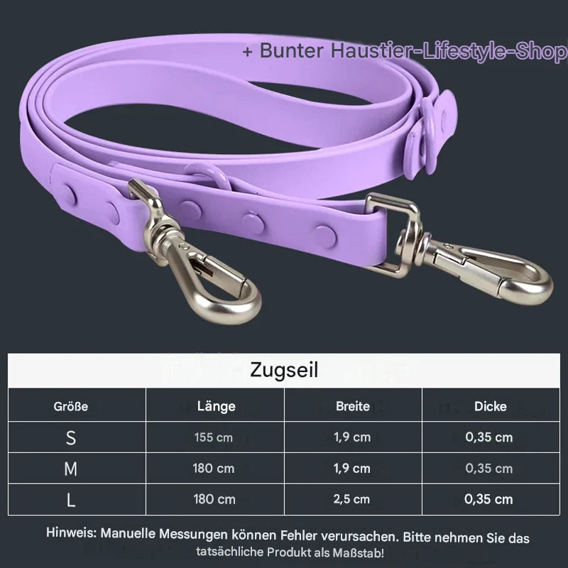 4-teiliges Hundegeschirr Set – Verstellbar, wasserdicht & leicht zu reinigen mit Kotbeutelhalter