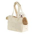 Tragbare Hundetasche für unterwegs – Schultertasche für kleine Hunde & Katzen